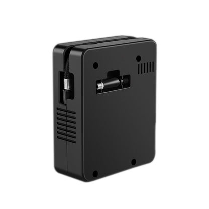 Portable vehicle air pump for electric vehicles with tire pressure gauge