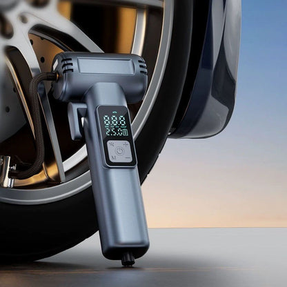 Intelligent digital display car tire air pump tire pressure detection emergency lighting air pump portable car air pump