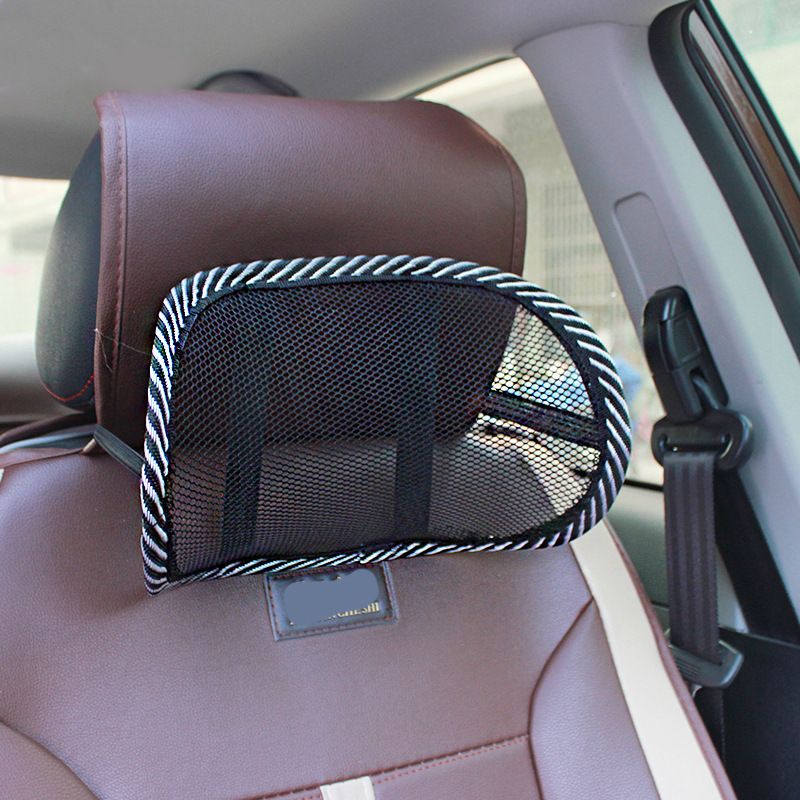 Summer car body steel wire seat cushion, car massage bamboo wire cushion, home and car two use breathable waist support steel wire seat cushion