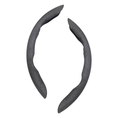 Rubber skin all-season anti-slip sweat-absorbing ultra-thin handle grip steering wheel cover