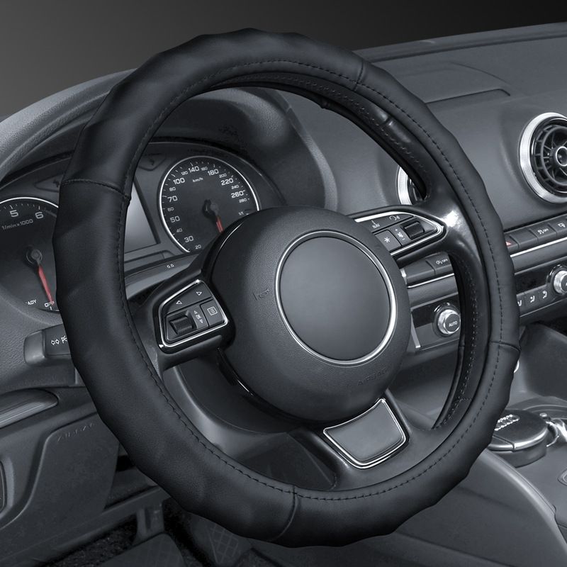 Rubber jade pure hand woven summer car steering wheel sleeve