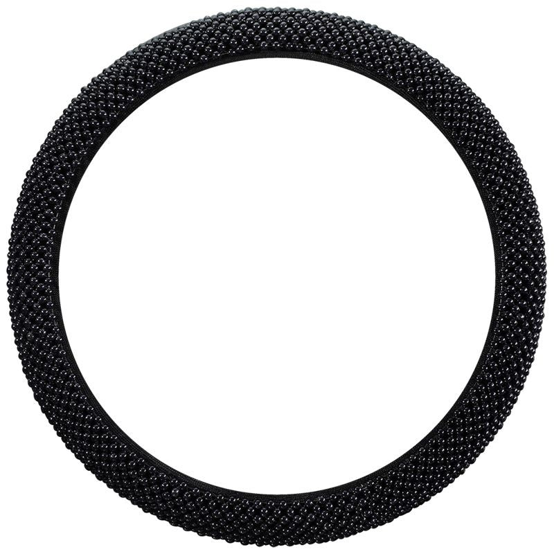 Rubber jade pure hand woven summer car steering wheel sleeve