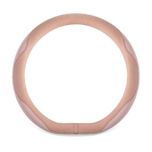 Ultra-thin summer D-shaped sweat-absorbing and anti-slip steering wheel cover for men and women