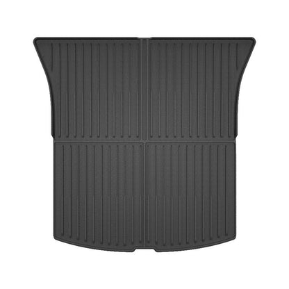 Tesla ModelY full TPE floor mats trunk pads tailgate pads trunk pad accessories