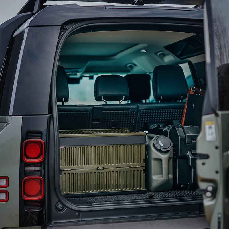 Outdoor camping revenue collection box industrial style can sit folding box organize car trunk large capacity storage box for home use