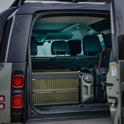 Outdoor camping revenue collection box industrial style can sit folding box organize car trunk large capacity storage box for home use