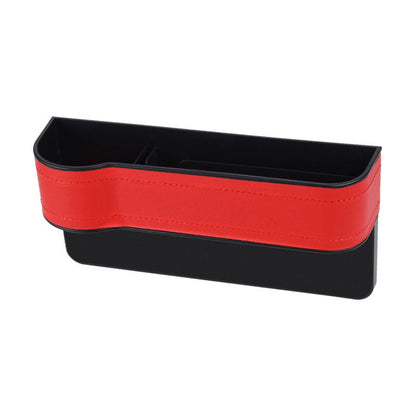 Car seat gap storage box car supplies leather multi-functional crevice storage box storage bag storage box