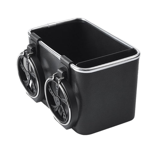 Car umbrella miscellaneous storage box storage box garbage bag car seat back hanging car trash can
