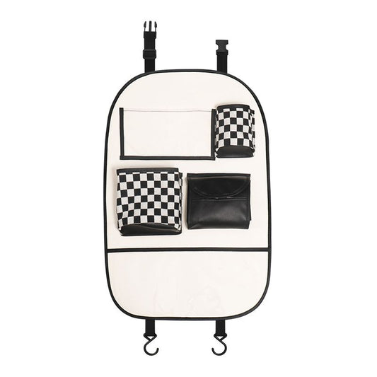 Car seat back storage bag, storage bag, storage box, car seat back decoration