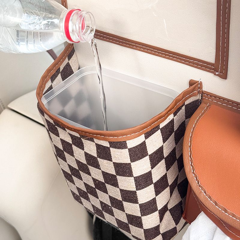 Car seat back storage bag, storage bag, storage box, car seat back decoration