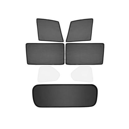 Magnetic mesh screen car sunshade car sunshade heat insulation light curtain magnetic mesh screen car supplies curtains