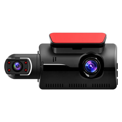 The front car has a 3-inch driving recorder with high-definition dual lens and 360-degree car camera 1080P