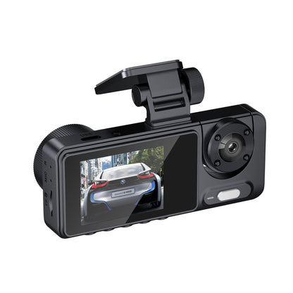 We have selected a 1080P mobile phone interconnection WIFI 3 lens car recorder