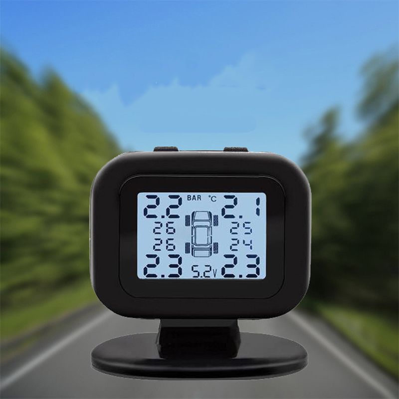 Q2 cross-border vehicle TPMS Mini car tire pressure monitor temperature monitor external tire pressure detection system
