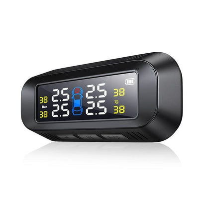Z3E [18,000 people collect] The tire pressure monitor is a built-in external universal tire detector with wireless power