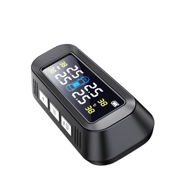 Z3E [18,000 people collect] The tire pressure monitor is a built-in external universal tire detector with wireless power