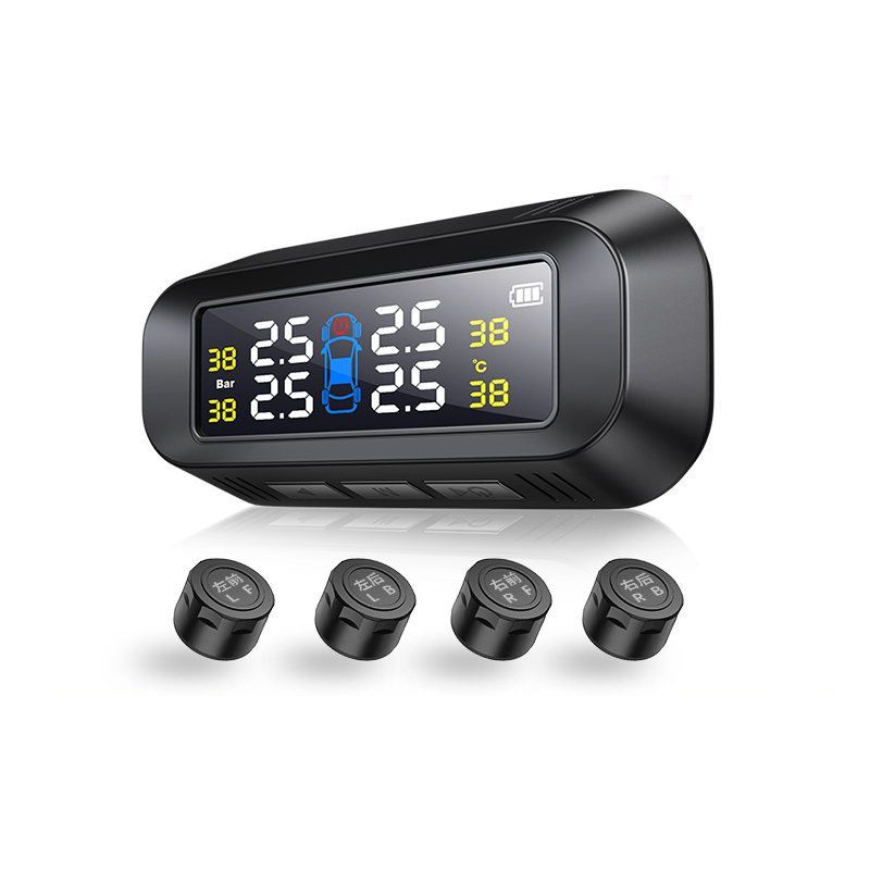 Z3E [18,000 people collect] The tire pressure monitor is a built-in external universal tire detector with wireless power
