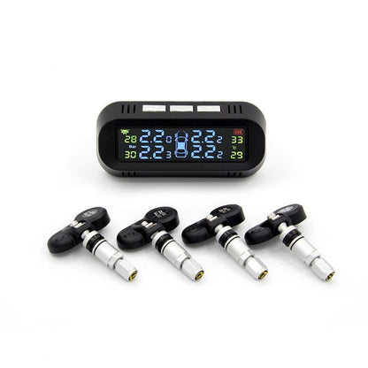Z3E [18,000 people collect] The tire pressure monitor is a built-in external universal tire detector with wireless power