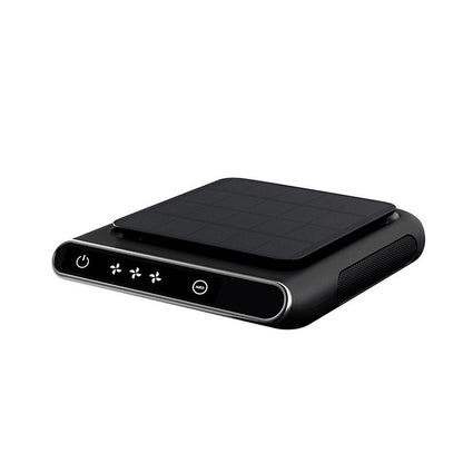 Display solar car air purifier negative ion oxygen bar car air purifier