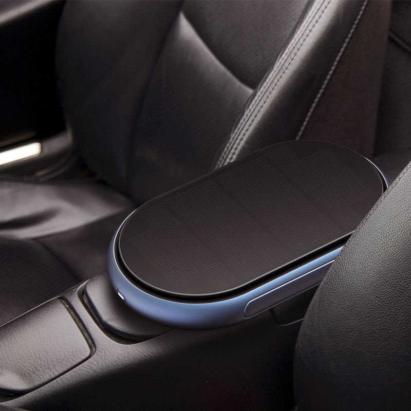 Solar car air purifier negative ion to remove odor, second-hand smoke
