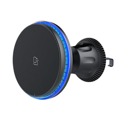 20W magnetic mobile phone holder charger Magsafe suitable for Apple mobile phone car wireless charger wholesale